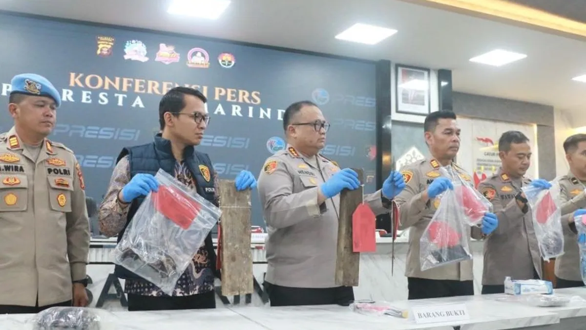 Polresta Samarinda Ungkap Kasus Mutilasi dalam Waktu Kurang dari 12 Jam