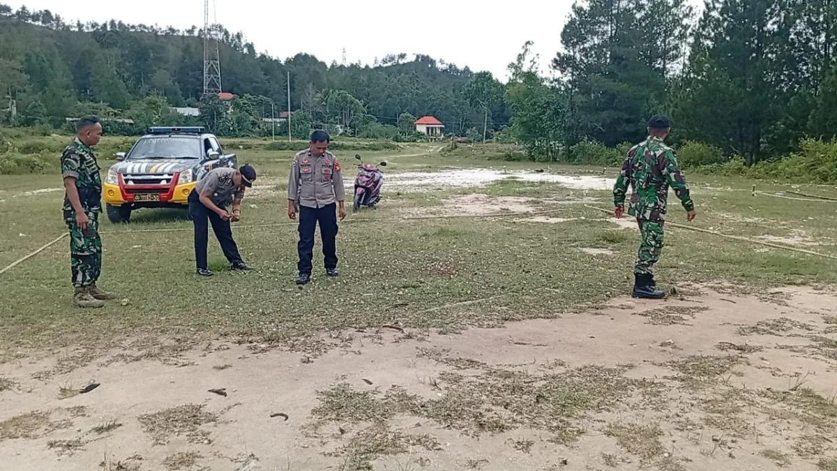 Polres Tana Toraja Bersama TNI Tegaskan Perang Melawan Judi Sabung Ayam