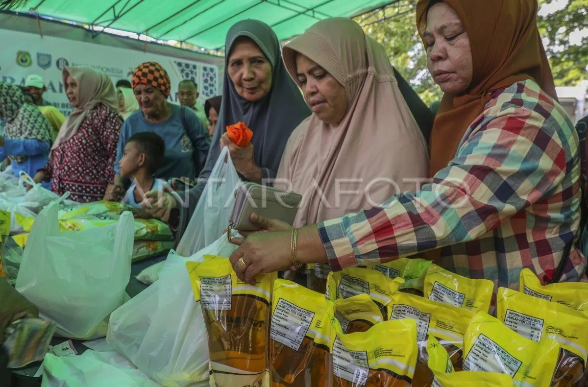 Pasar Murah Ternate Bantu Stabilkan Harga Sembako Selama Ramadhan