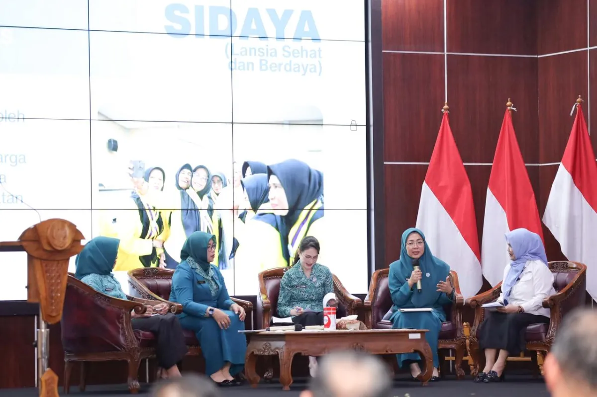Melinda Aksa Berbagi Strategi Pembangunan Keluarga di Forum TP PKK Nasional