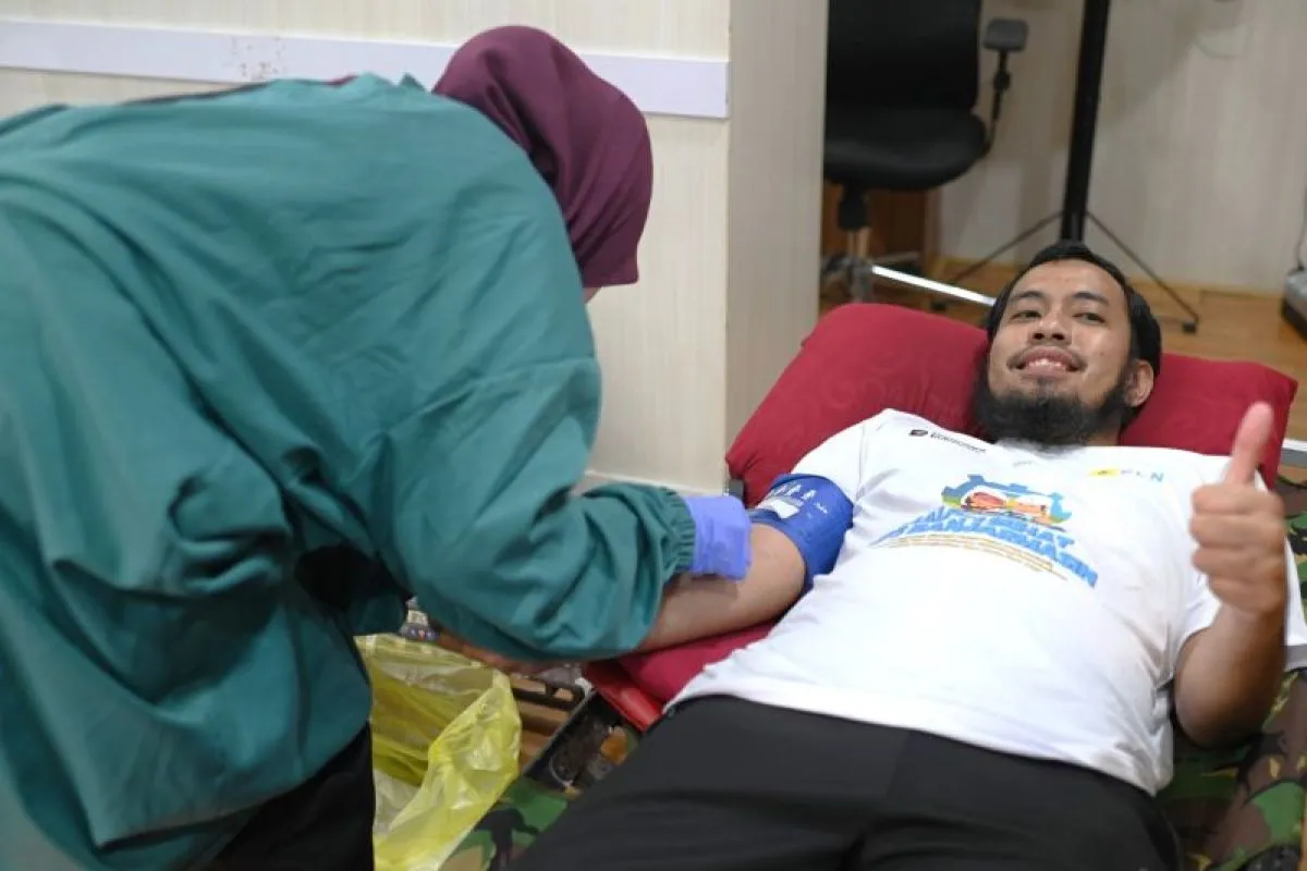 PLN Kalselteng Donor 139 Kantong Darah untuk Masyarakat