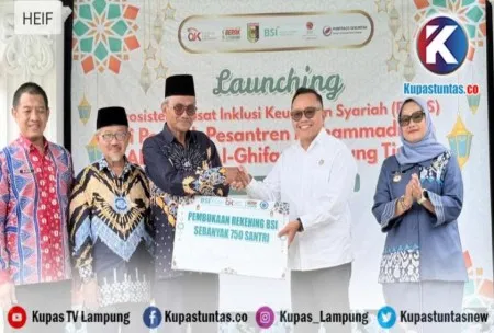 OJK Lampung Luncurkan EPIKS untuk Tingkatkan Literasi Keuangan Syariah di Pesantren