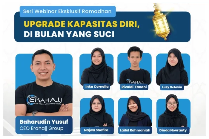 Erahajj Gelar Webinar Ramadhan untuk Peningkatan SDM Travel Umrah-Haji