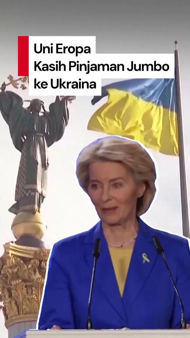 Uni Eropa Salurkan Pinjaman 90 Miliar Euro untuk Perkuat Pertahanan Ukraina