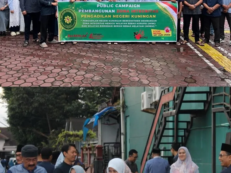 PN Kuningan Gelar Aksi Berbagi Takjil untuk Tegaskan Komitmen Integritas
