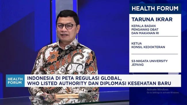 BPOM Diakui WHO sebagai Lembaga Pengawas Obat Kelas Dunia
