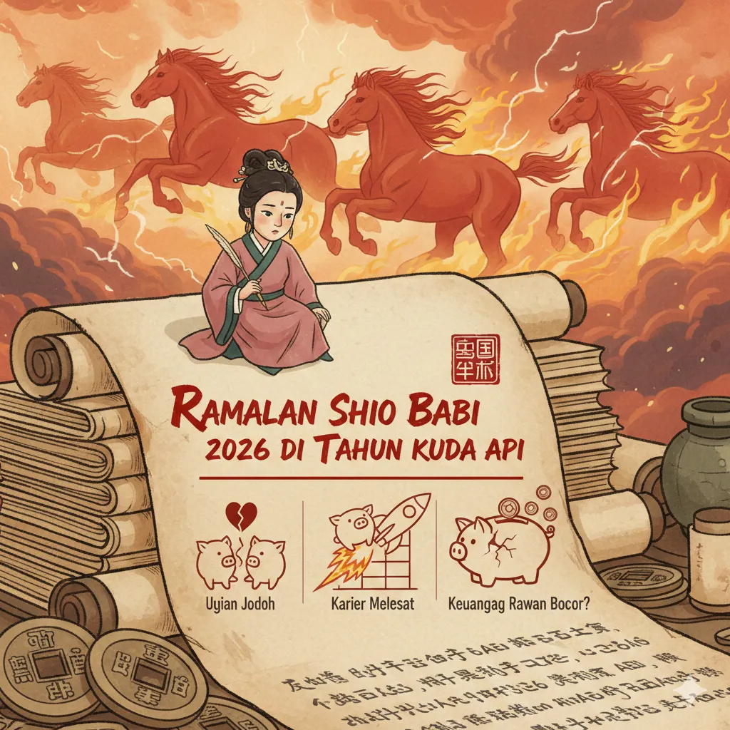 Ramalan Sio Babi 2026: Ujian Jodoh dan Kesempatan Karier di Tahun Kuda Api