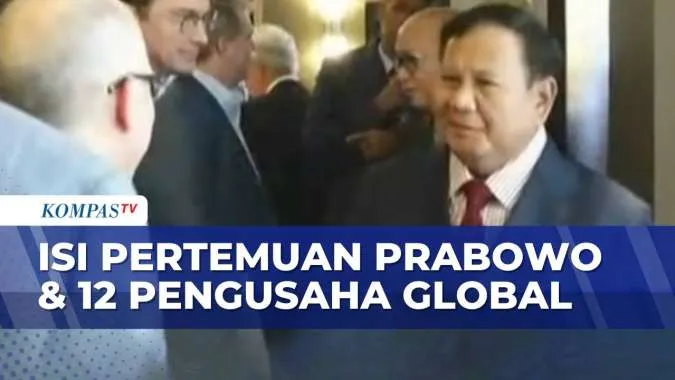 Presiden Prabowo Temui 12 Pengusaha Global Tawarkan Investasi di Indonesia