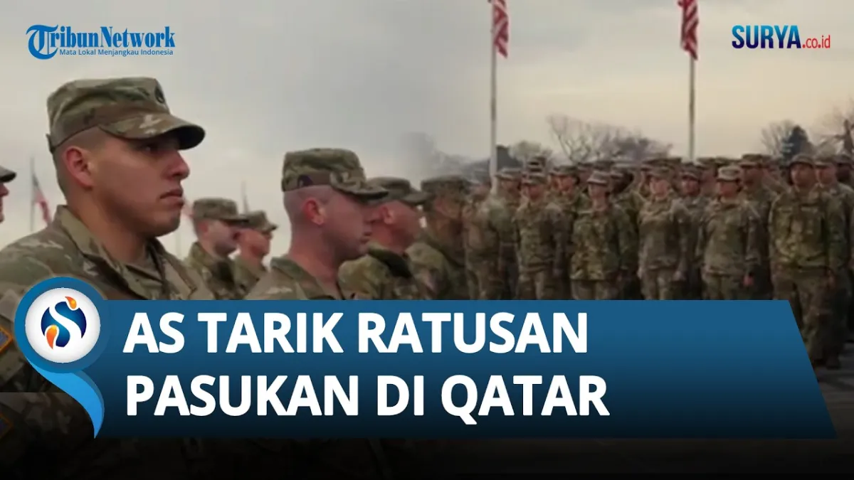 AS Tarik Pasukan dari Pangkalan Al Udeid di Tengah Ketegangan dengan Iran