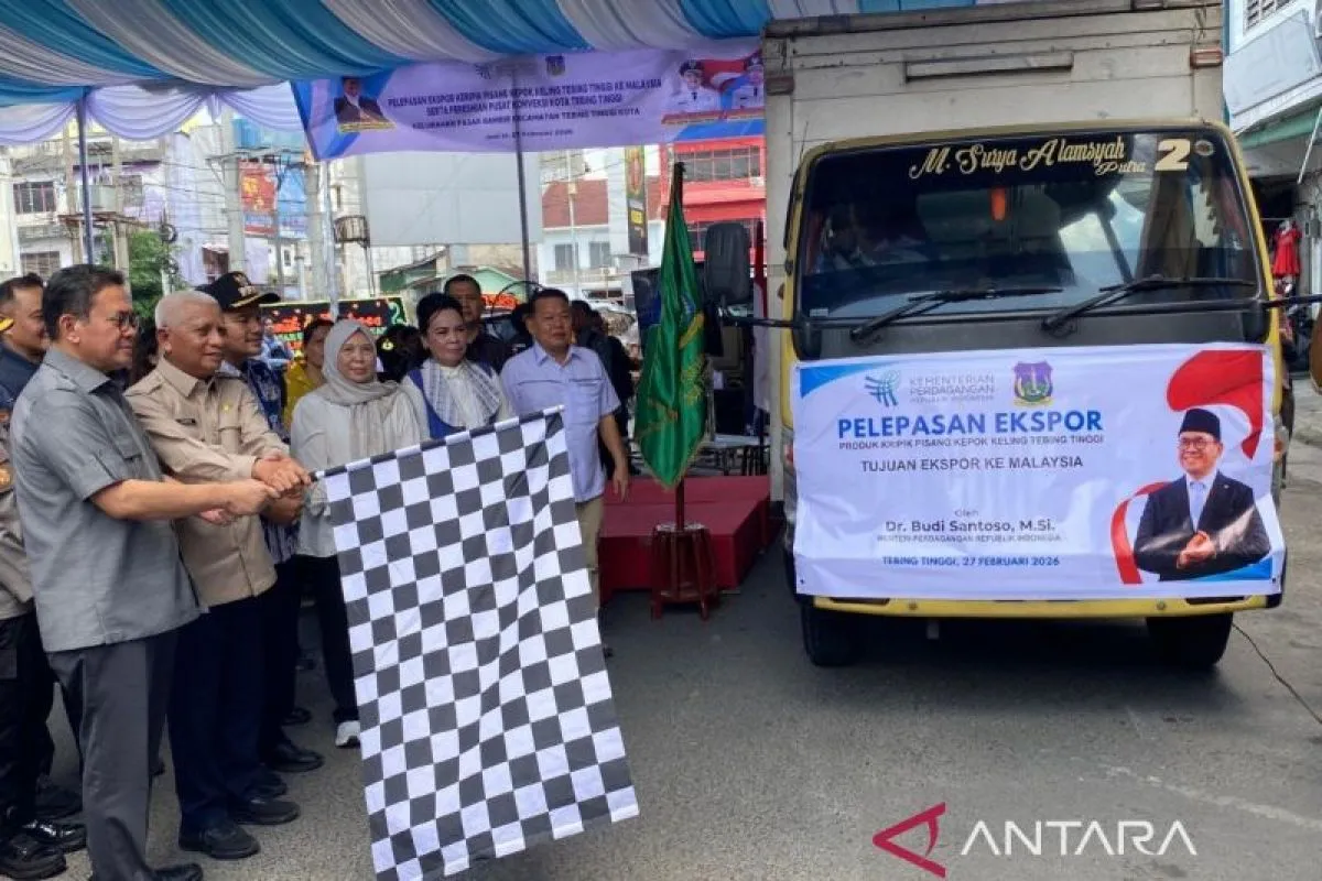 Menteri Perdagangan Lepas Ekspor Keripik Pisang Kepok ke Malaysia