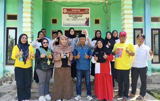 Kemenkum Sultra Gelar Monev Posbankum dan Sosialisasi KUHP di Desa Tongauna