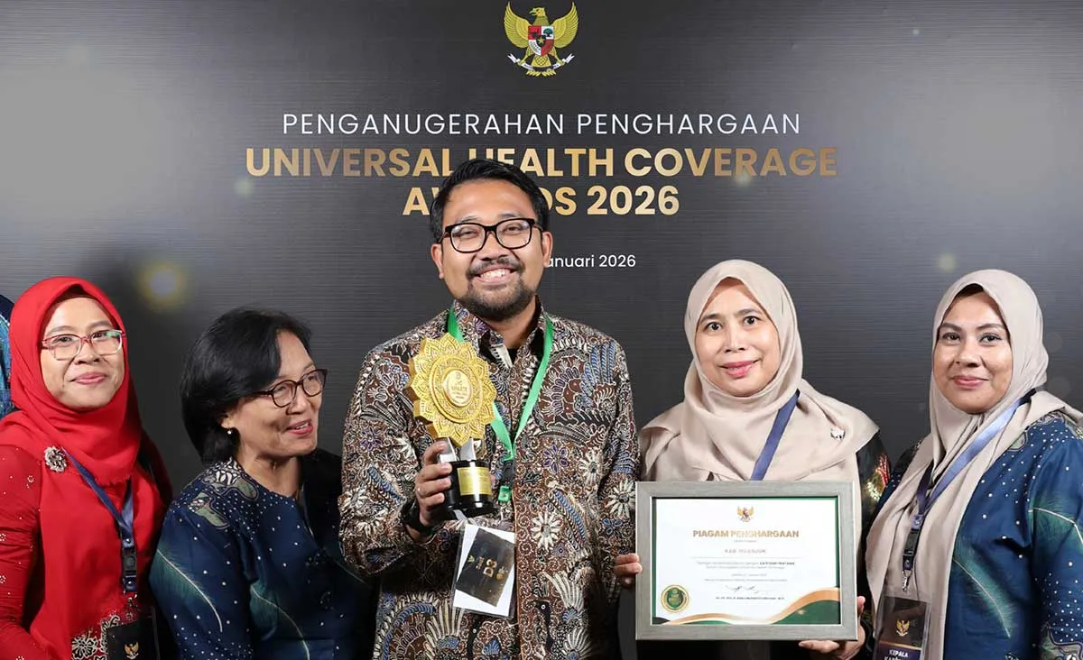 Pemkab Nganjuk Terima UHC Awards 2026