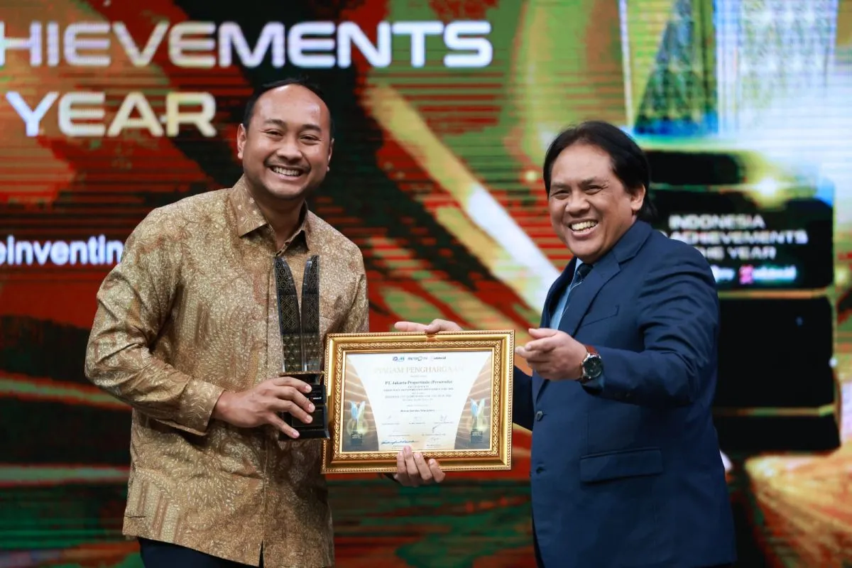 Jakpro Terima Dua Penghargaan atas Inovasi Transportasi Massal