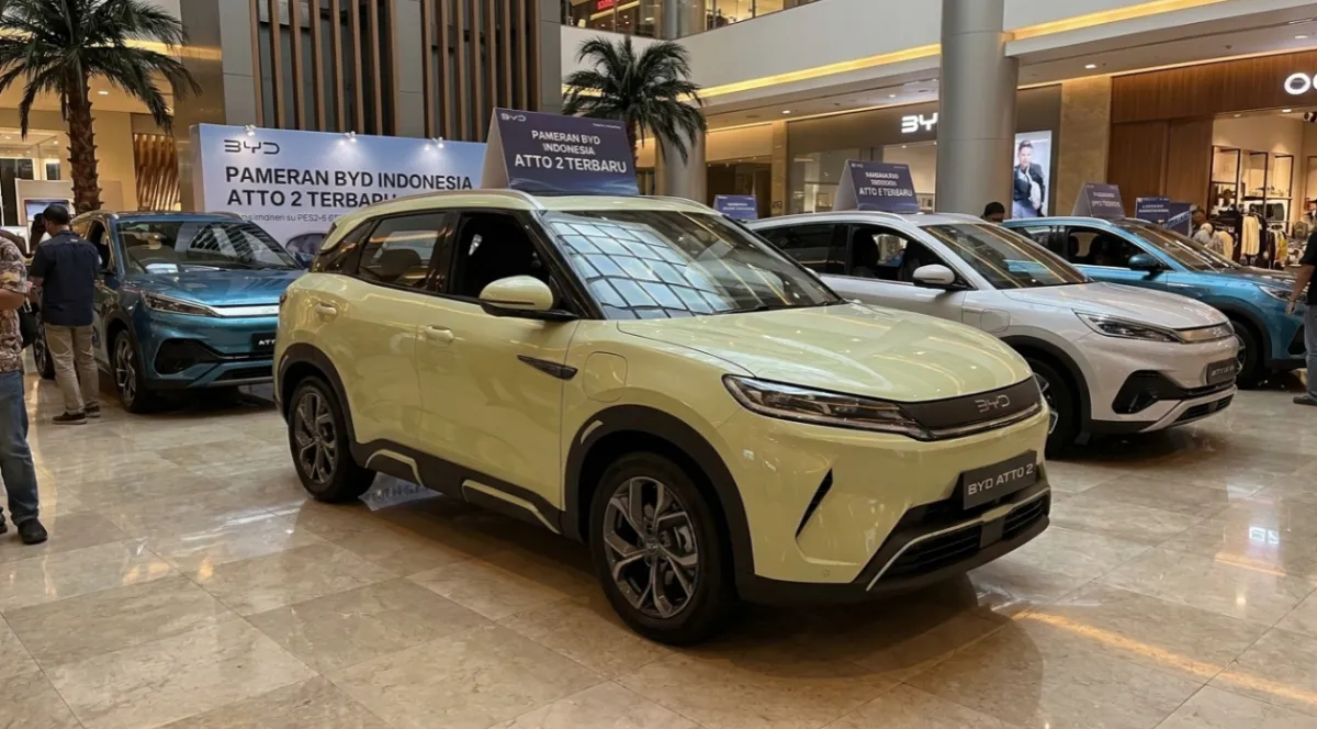 BYD Atto 2: SUV Listrik dengan Pengisian Cepat dan Interior Mewah
