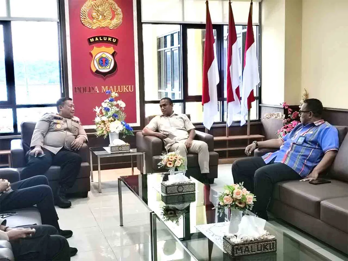 Kemenkum Maluku Bahas Perlindungan HAM Bersama Wakapolda Tanggapi Kasus Tual