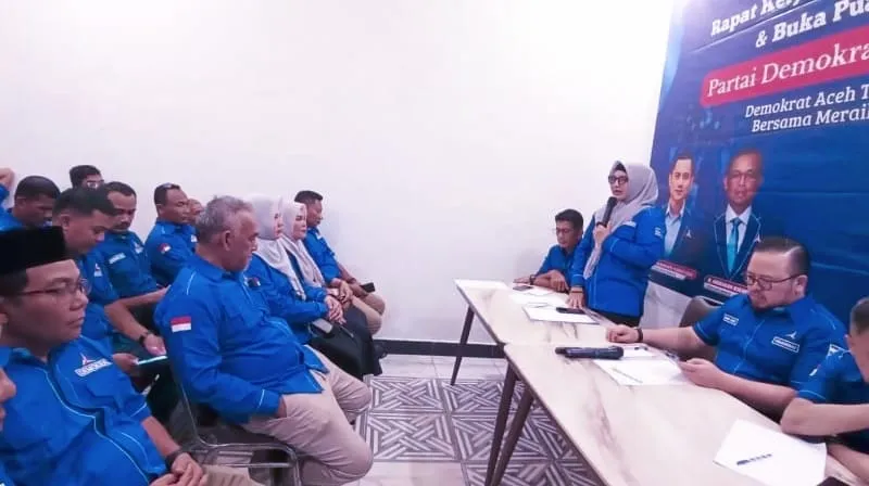 Demokrat Aceh Tamiang Gelar Rakercab, Siapkan Strategi Menuju Pemilu 2029