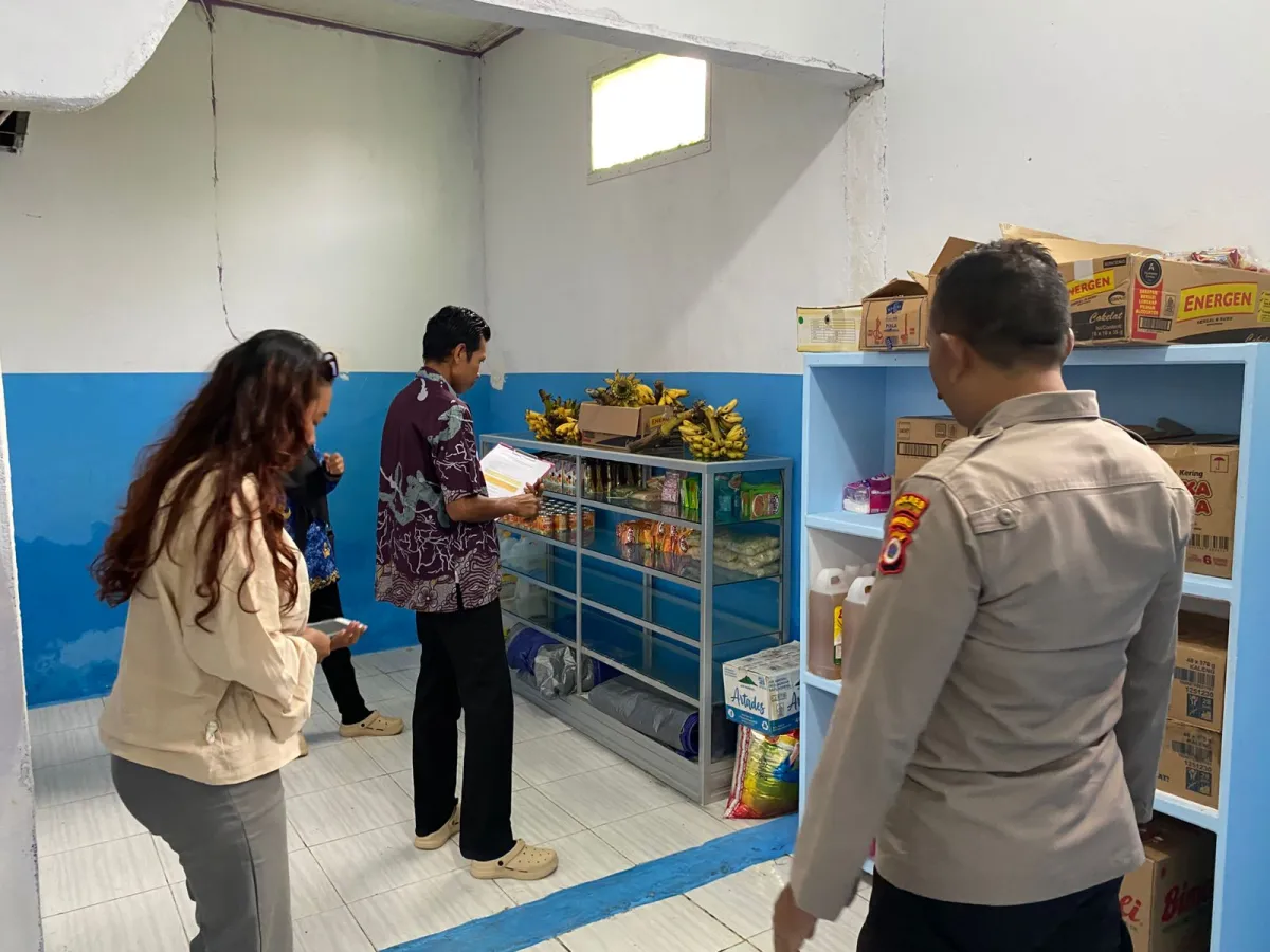 Polsek dan Puskesmas Lakukan Inspeksi Dapur MBG untuk Kelayakan Konsumsi