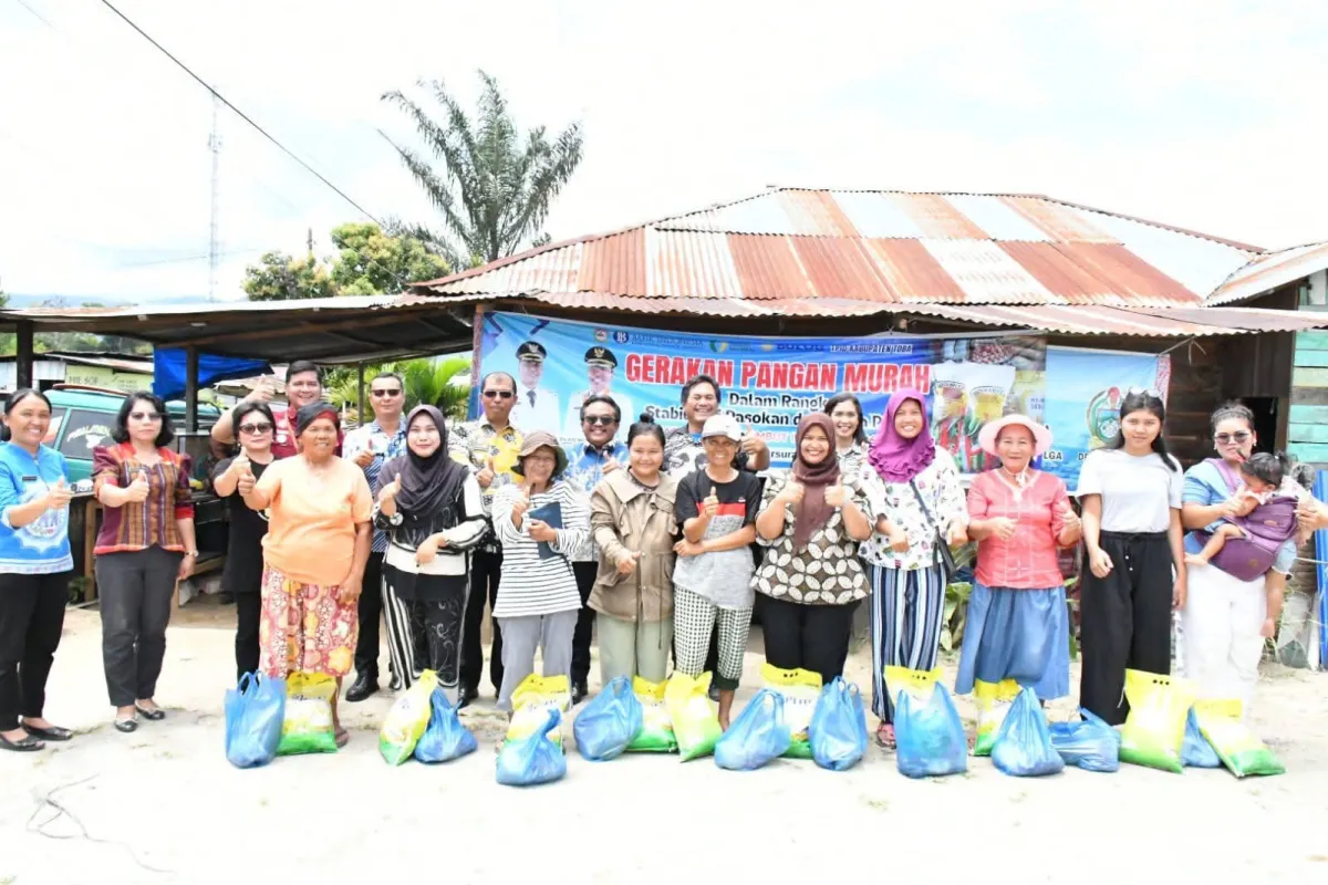 Pemkab Toba Luncurkan Gerakan Pangan Murah untuk Stabilitas Harga