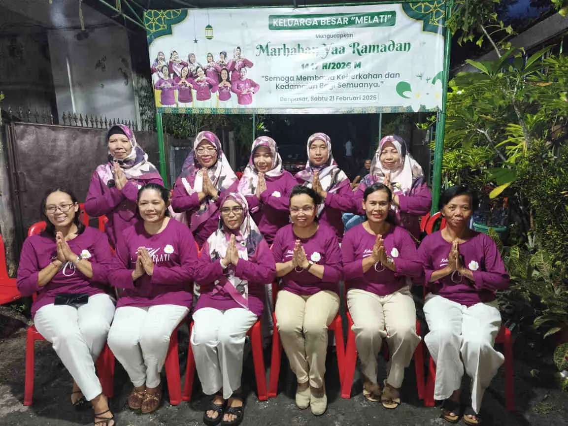 Keluarga Melati Rayakan 16 Tahun Kebersamaan dengan Buka Puasa Bersama di Denpasar