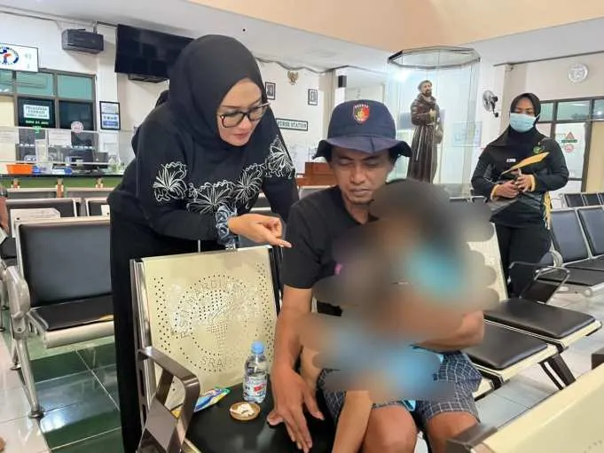 Polres Sragen Tangkap Ayah Pelaku Penganiayaan Anak Perempuan Setelah Video Viral