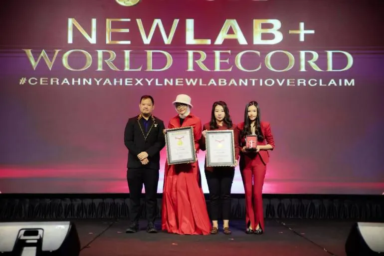Newlab+ Luncurkan Brightlogy dan Raih Rekor MURI untuk Kampanye Skincare Aman