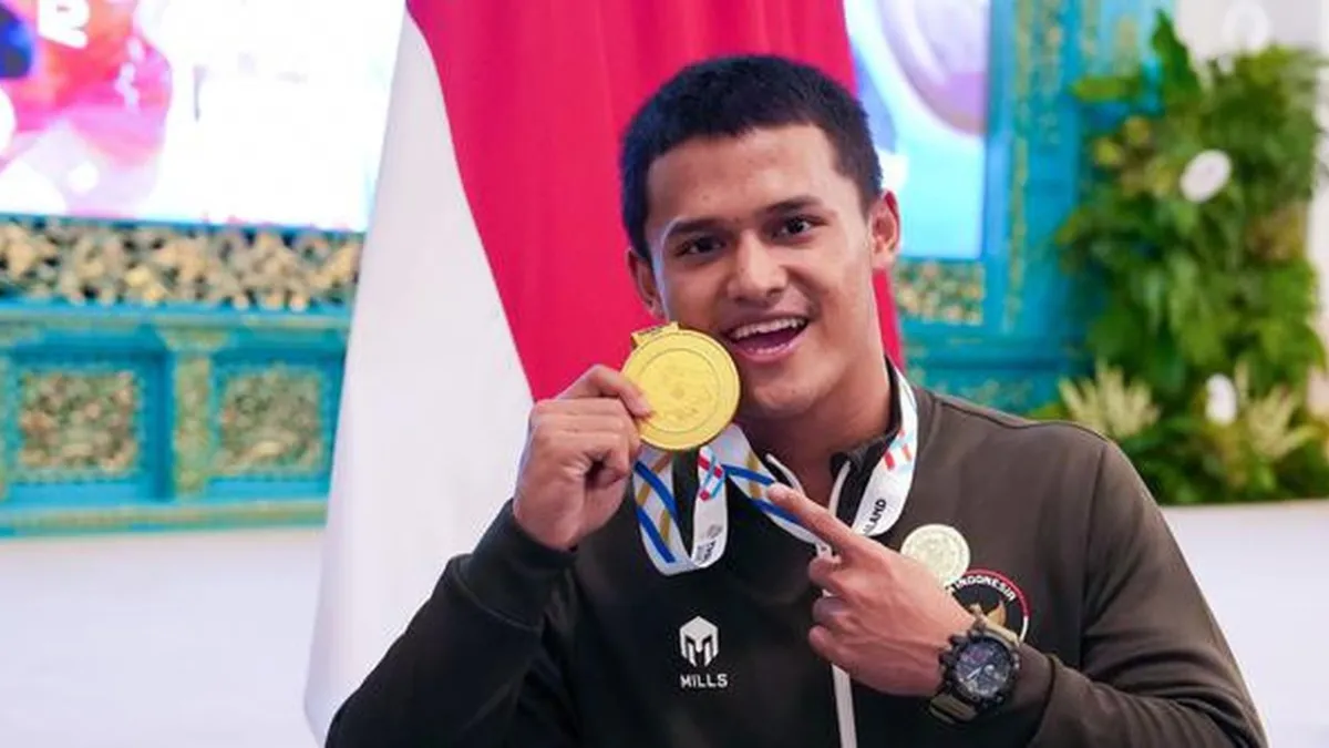 Rizki Juniansyah Pecahkan Dua Rekor Dunia di SEA Games 2025