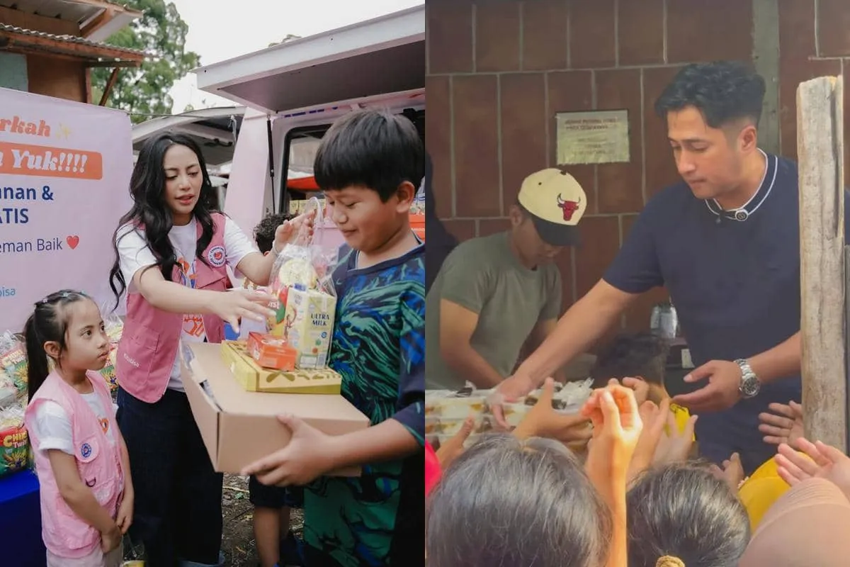 Artis Berbagi Makanan Berbuka Puasa di Ramadan 2026