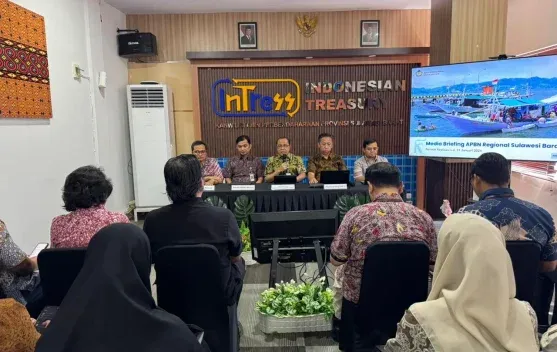 Pendapatan APBN Sulbar Januari 2026 Capai Rp64,63 Miliar