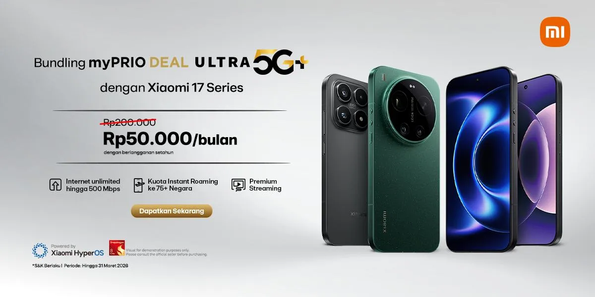 XLSMART dan Xiaomi Luncurkan Program Bundling Smartphone Premium untuk Ramadan