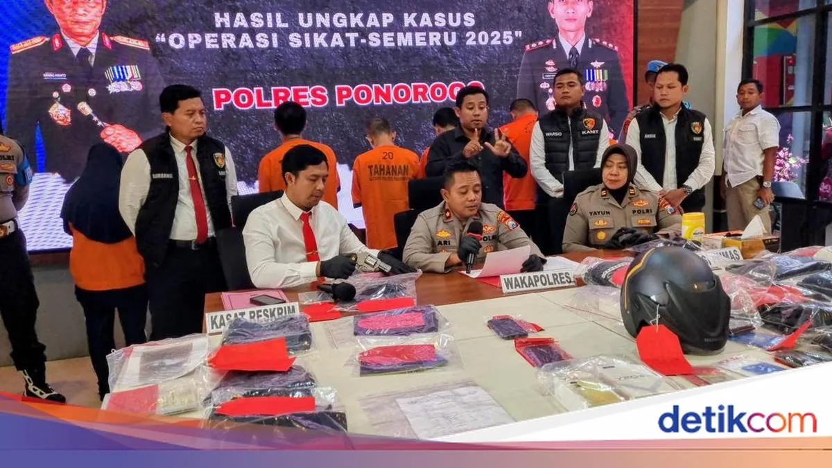 Tiga Pelaku Pencurian Sekolah di Ponorogo Ditangkap