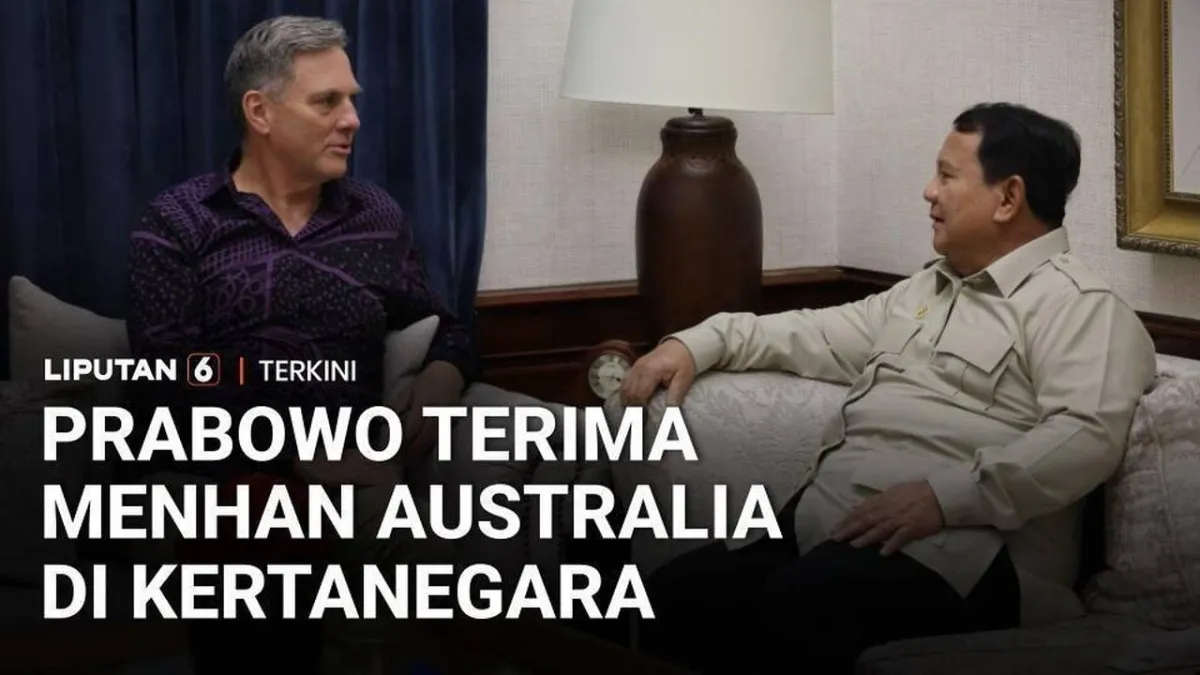 Presiden Prabowo Bahas Isu Strategis dengan Menhan Australia