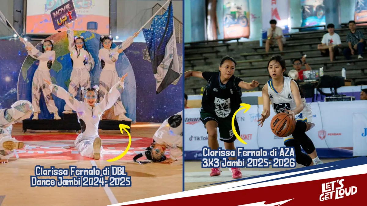 Clarissa: Dancer Berprestasi Beralih ke Atlet Basket di Karunia Global School