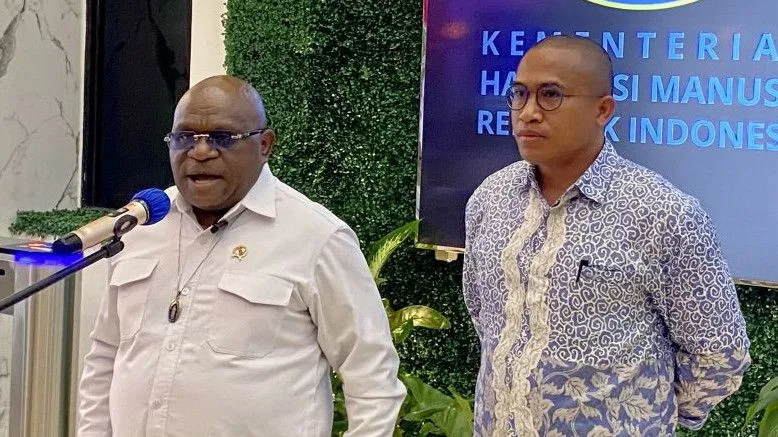 Menteri HAM: Penolakan Program Makan Bergizi Gratis adalah Penentangan Terhadap HAM