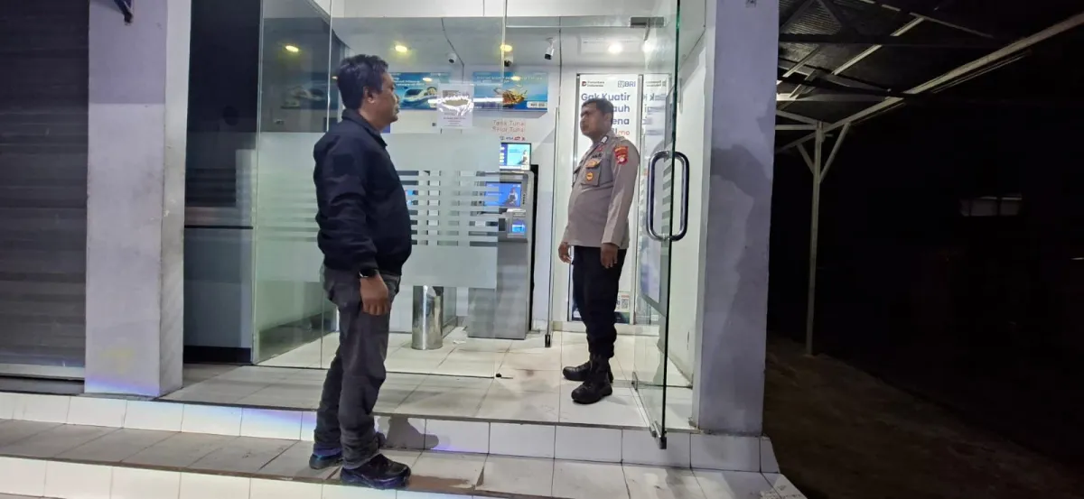 Polsek Bukit Batu Tingkatkan Keamanan dengan Patroli di ATM BRI Tangkiling
