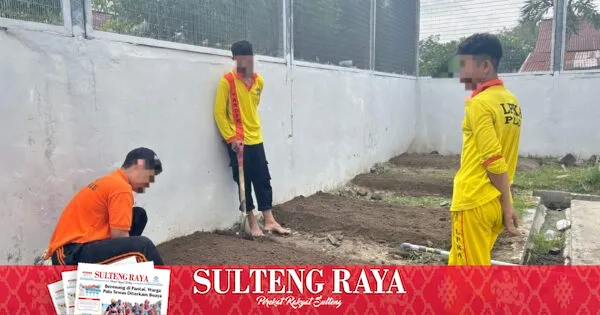 Anak Binaan LPKA Palu Latih Kemandirian Melalui Perawatan Tanaman Hortikultura