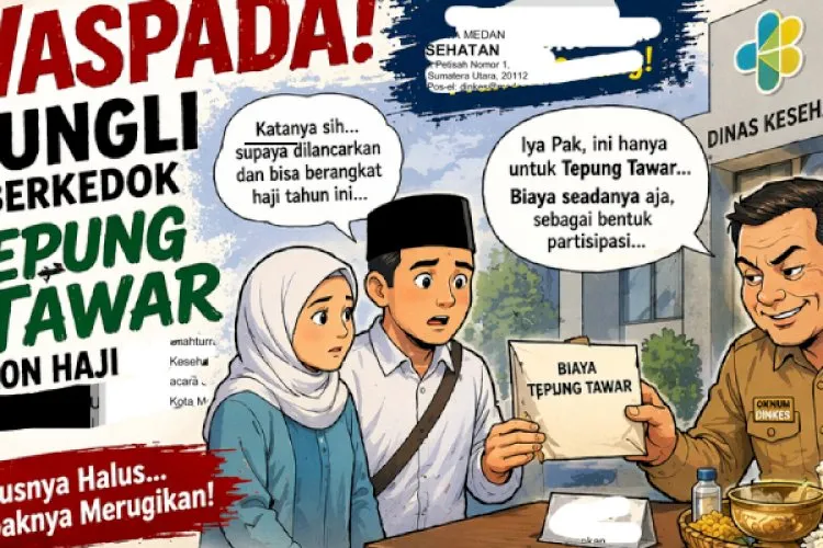 Dinas Kesehatan Medan Batalkan Agenda Tepung Tawar Calon Jamaah Haji Setelah Bocornya Informasi dan Dugaan Kutipan Dana
