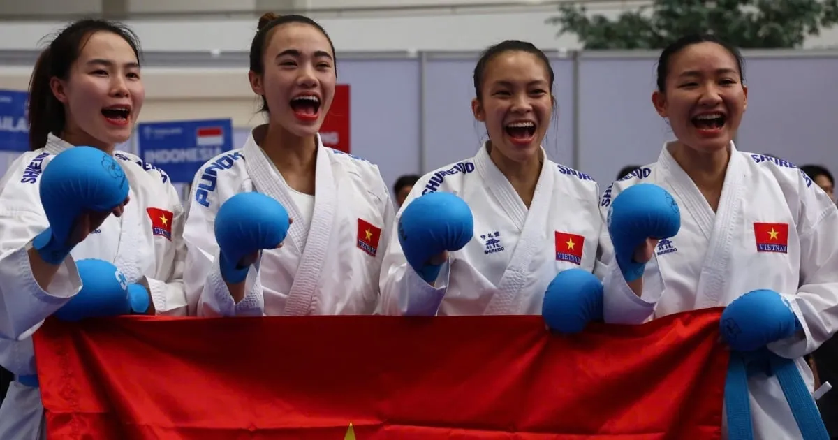 Prestasi Tim Olahraga Vietnam di SEA Games ke-33 pada 14 Desember
