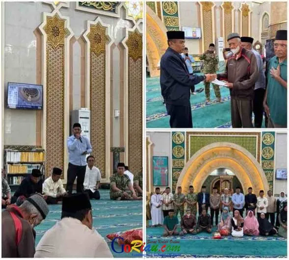 Komunitas Sedekah Jumat Riau Gelar Santunan Akbar untuk Anak Yatim dan Kaum Duafa