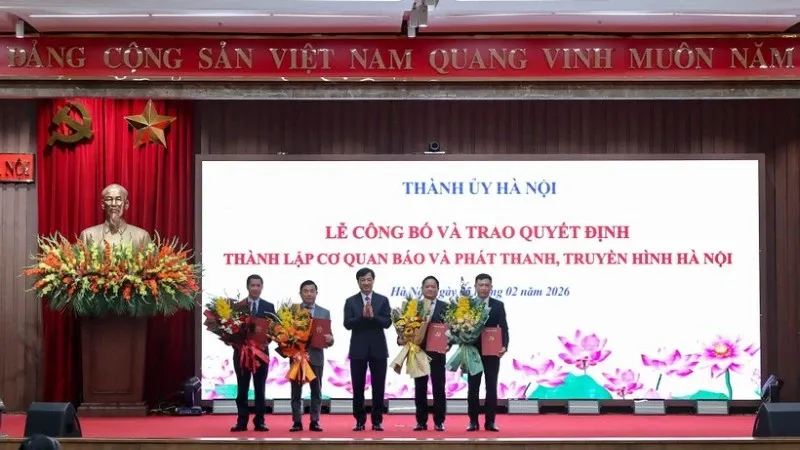 Diresmikan, Badan Pers dan Penyiaran Hanoi Gabungkan Enam Media Lokal