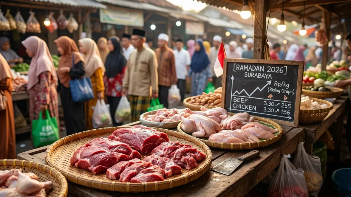 Strategi Belanja Cerdas Hadapi Lonjakan Harga Daging Jelang Lebaran 2026