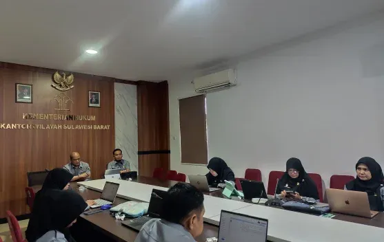 Kemenkum Sulbar Siapkan Harmonisasi Empat Ranperkada untuk Regulasi Berkualitas