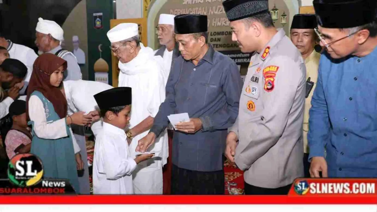 Safari Ramadhan Pemprov NTB: Bantuan 1 M untuk Masjid Jami Praya dan Komitmen Perlindungan Sosial