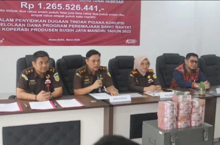 Kejari Musi Rawas Sita Rp1,26 Miliar Terkait Dugaan Korupsi Program PSR