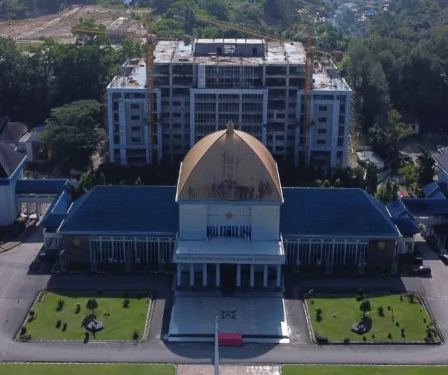 Pembangunan Kantor Gubernur Sultra Hampir Rampung, Fokus Audit Tunda Interior