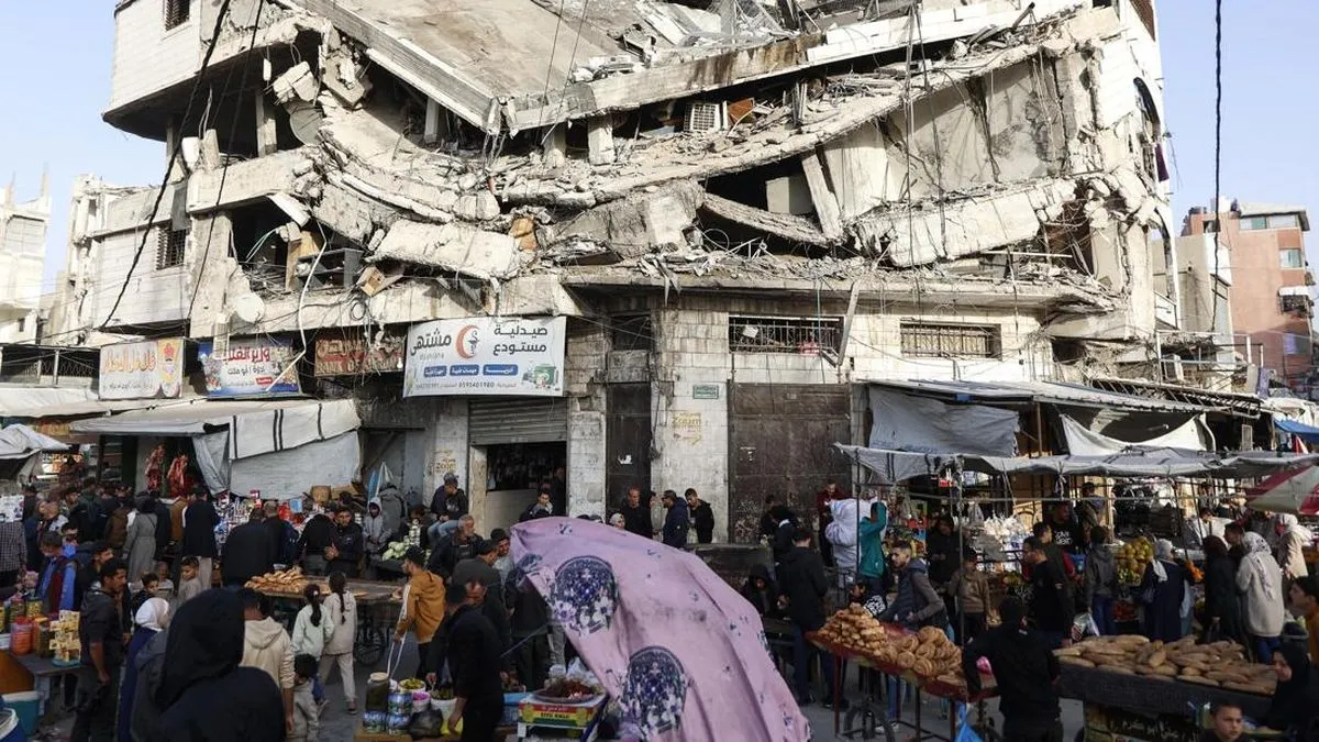 Kemeriahan Pasar Al-Zawiya di Gaza Selama Ramadan 2026