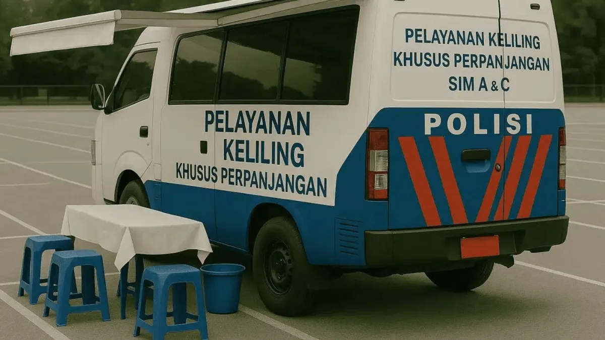Update Jadwal dan Lokasi SIM Keliling Jakarta Pusat 2025