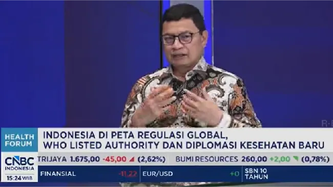 Pengakuan WLA BPOM Dukung Ekspor Farmasi dan Diplomasi Kesehatan RI