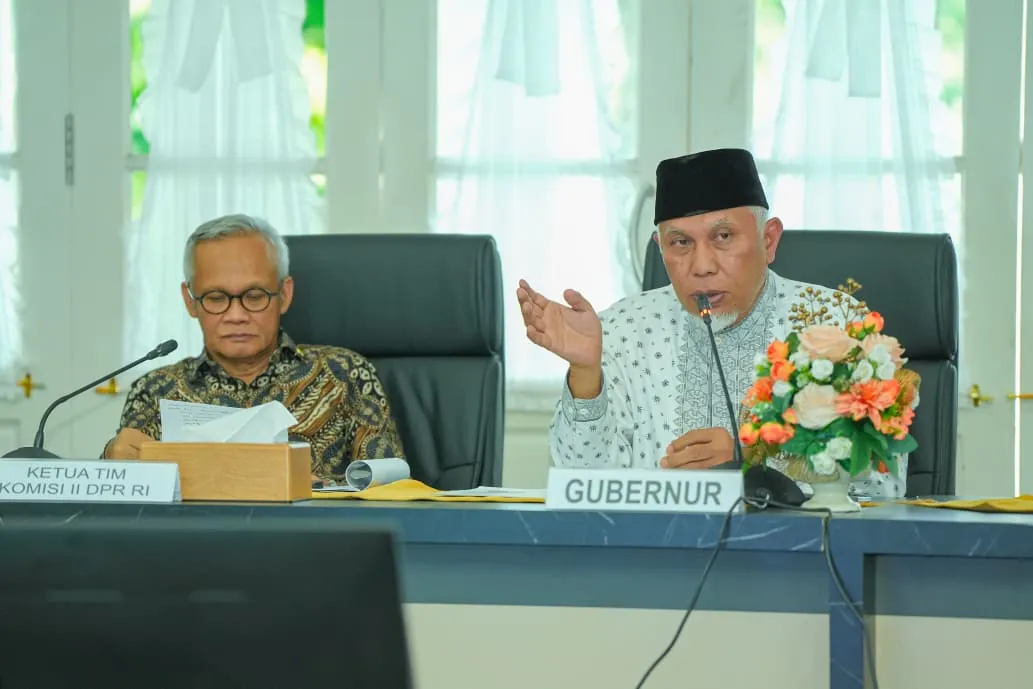Gubernur Sumbar Minta Dukungan DPR untuk Segera Salurkan Dana Pemulihan Bencana