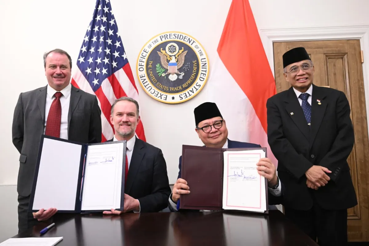 Indonesia dan AS Sepakati Perdagangan Bebas Tarif untuk 1.819 Produk