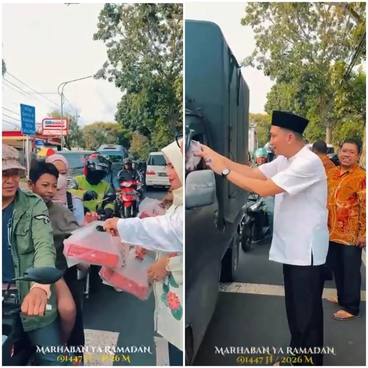 Pengadilan Negeri Kepanjen Bagikan Takjil dan Adakan Buka Puasa Bersama